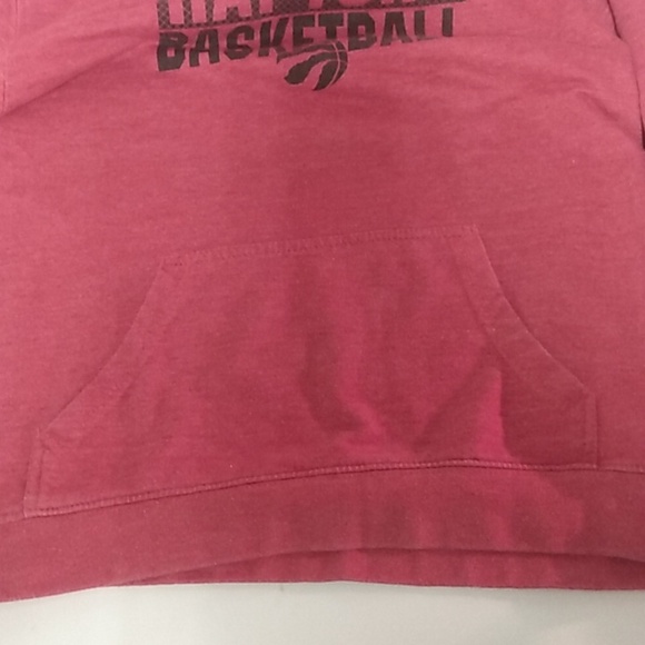 NBA TORONTO RAPTORS BASKETBALL Hoodie Size Medium Red - Picture 5 of 6